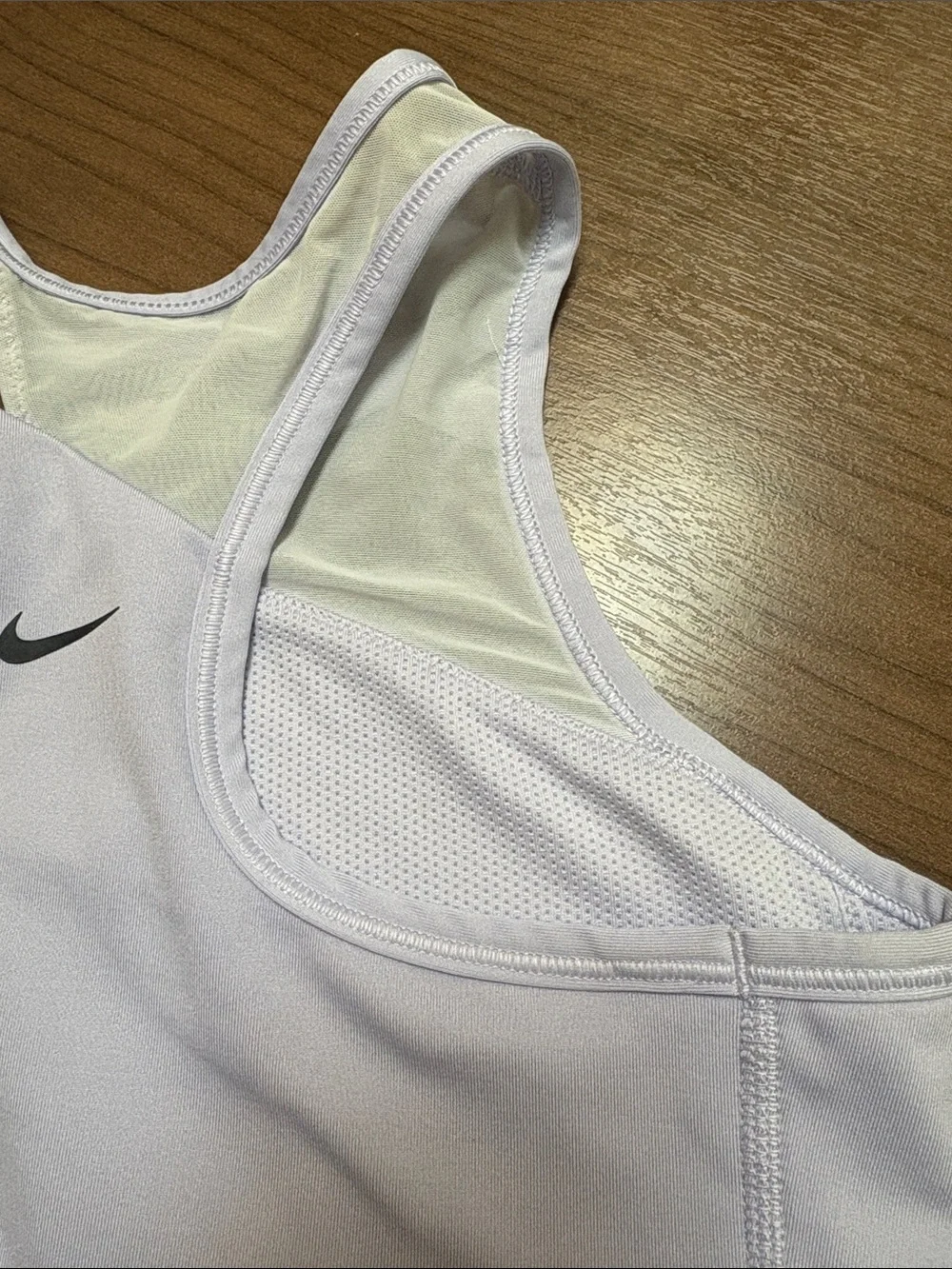 Nike Light Lavender Sports Crop Top